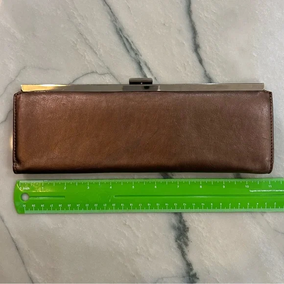 Vintage Chinese Laundry Two-Tone Leather Wallet Clutch – Y2K Era - Picture 13 of 15